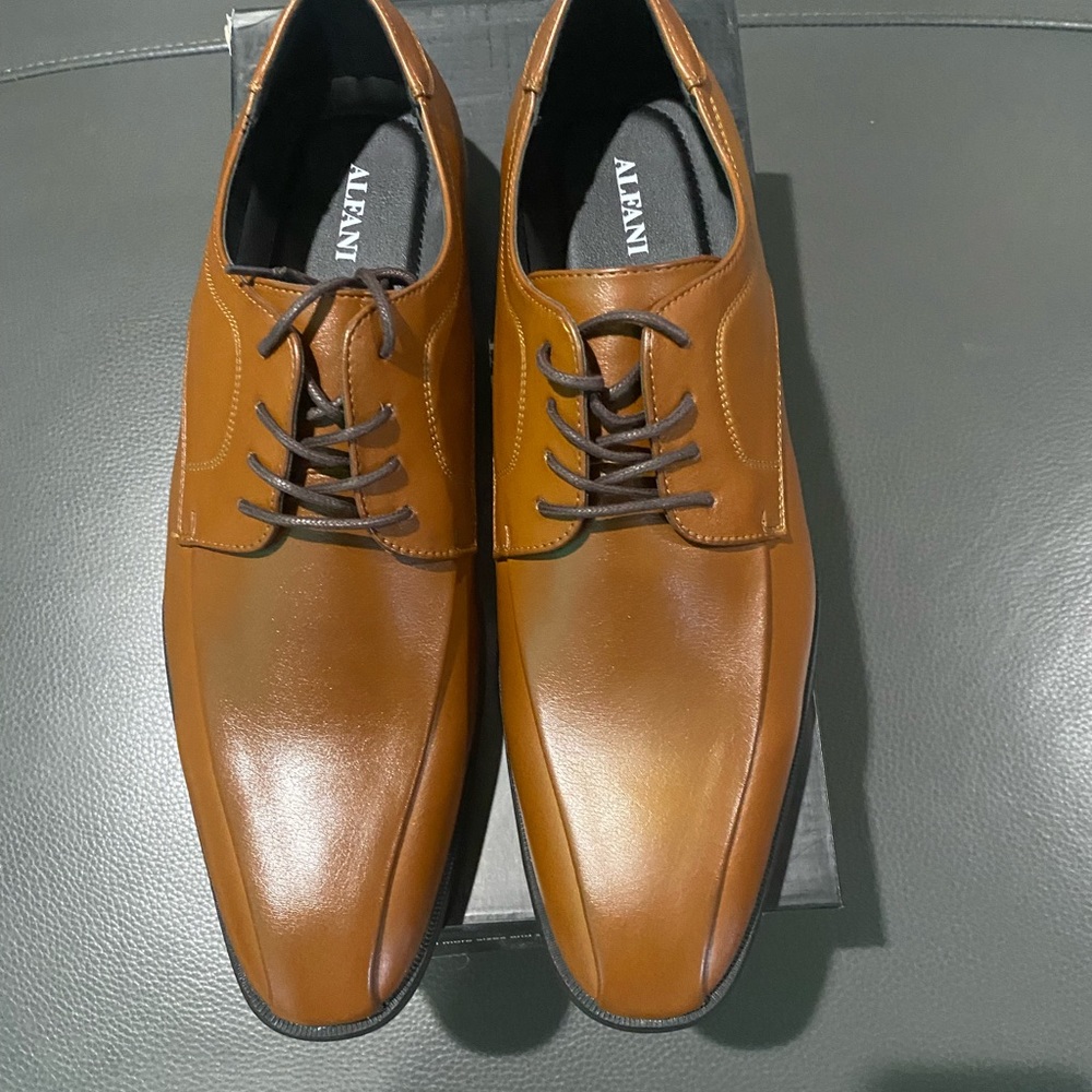 Tan shoes